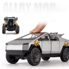 1:24 Tesla Cybertruck Pickup with Motorcycle 