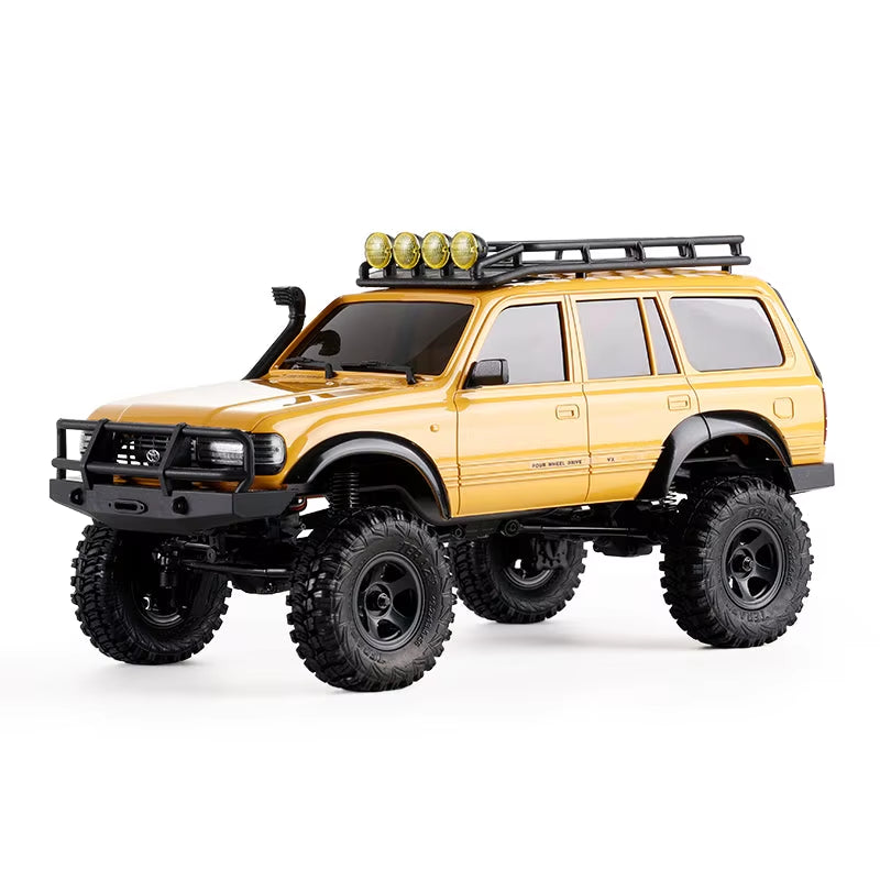 FMS 1:18 Scale FCX18 LC80 Gray Toyoto Land Cruiser 80 RTR off Road Remote Control RC Car Hobby Toy