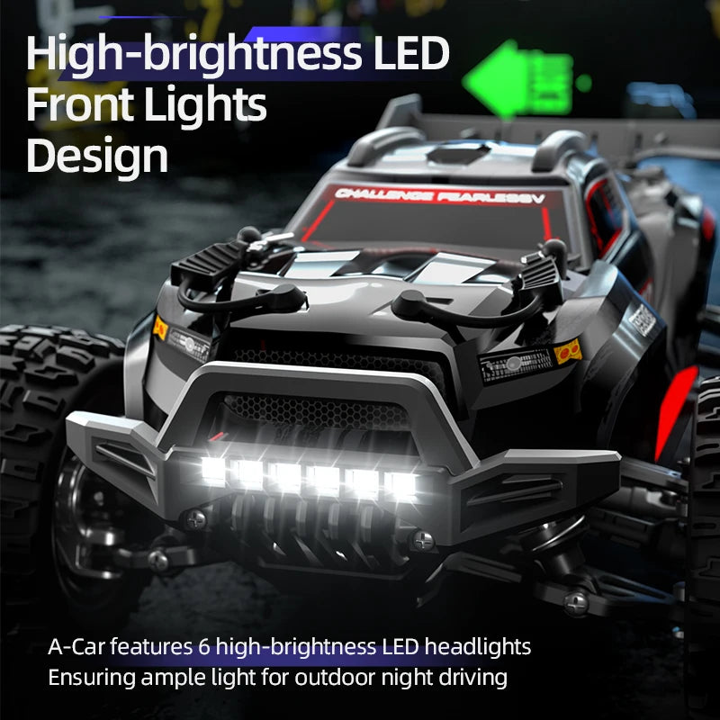 JJRC C8810 Carbon Brush 1:18 Full Scale RC Drift Cars for Adults with 4X4 High Speed Off-Road Electric Toy Car Rc High Speed Car