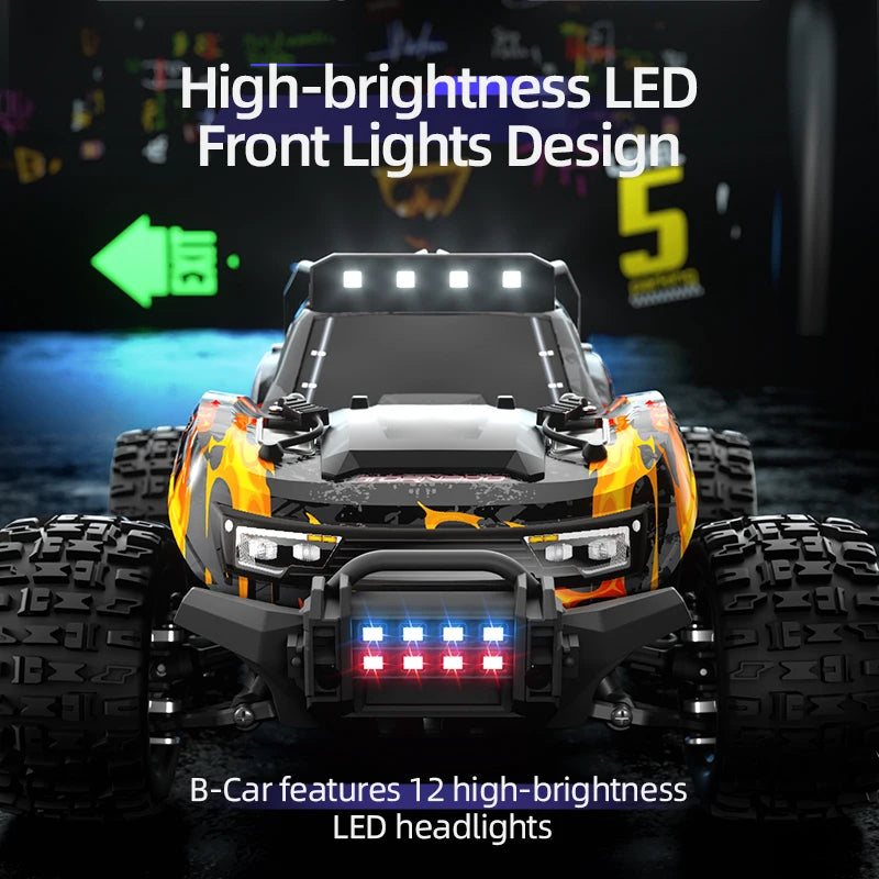 JJRC C8810 Carbon Brush 1:18 Full Scale RC Drift Cars for Adults with 4X4 High Speed Off-Road Electric Toy Car Rc High Speed Car