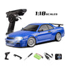 2024 New Arrival 1/18 Drift RC Car 2.4G Remote Control GTR Model Racing Cars RTR NSX R34 with GYRO Light for Kid and Adult