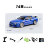 2024 New Arrival 1/18 Drift RC Car 2.4G Remote Control GTR Model Racing Cars RTR NSX R34 with GYRO Light for Kid and Adult