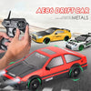 AE86 Model 1/18 RC Car 2.4G Remote Control 15Km/H AWD on Road LED Light ESP Gyroscope RC Drift Racing Toy Car Gift for Boy