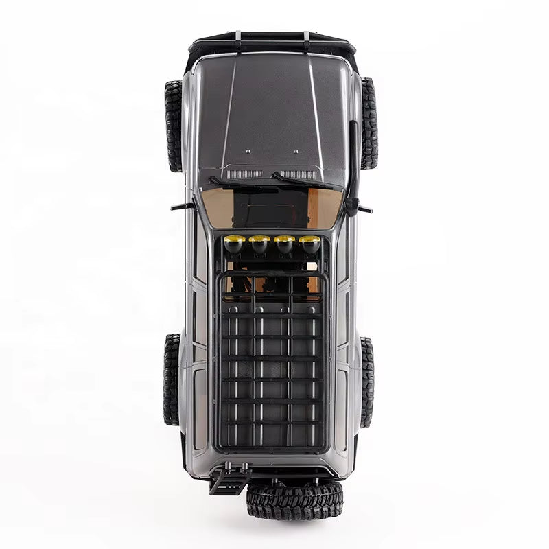 FMS 1:18 Scale FCX18 LC80 Gray Toyoto Land Cruiser 80 RTR off Road Remote Control RC Car Hobby Toy
